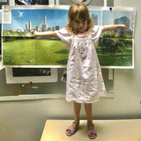 Poster by David La Spina of Central Park's Sheeps Meadow